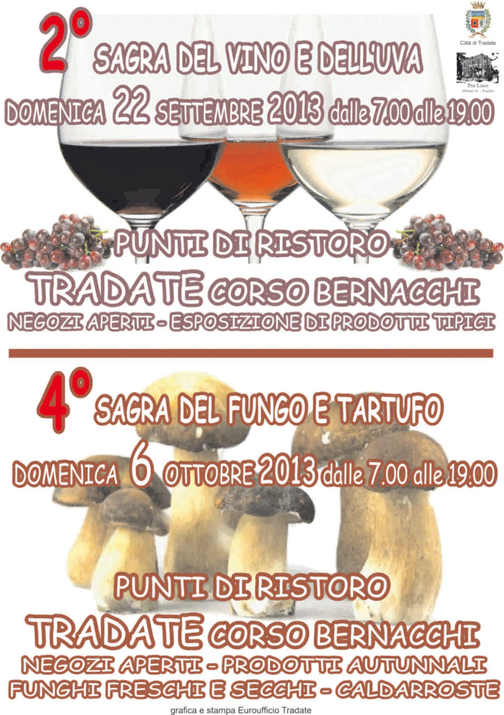 SAGRA DEL FUNGO e vino 2013